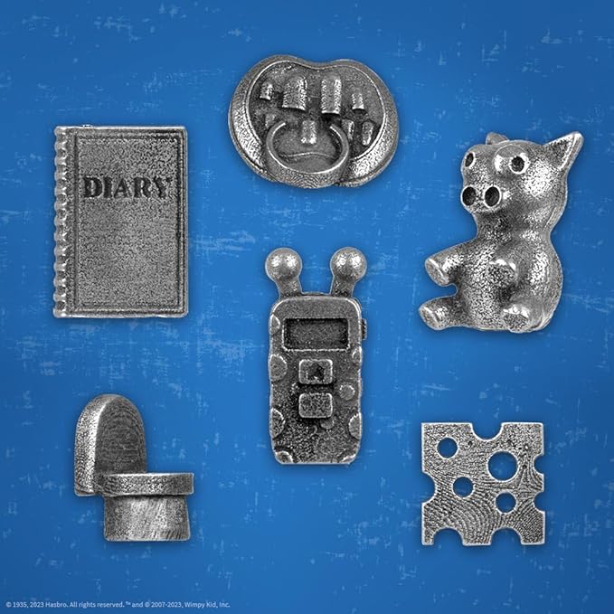 USAOPOLY CLUE: Diary of a Wimpy Kid | Solve The Mystery in This Officially-Licensed Collectible Clue Game Featuring Characters &amp Locations from The Popular Book Series Diary of a Wimpy Kid