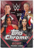 2025 Topps Chrome WWE Wrestling 7-Pack Blaster Trading Card Box