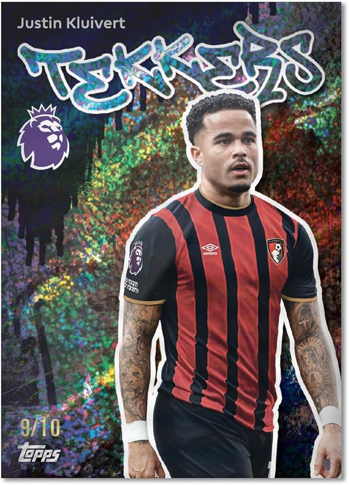 2025 Topps Premier League Debut Edition Cards - Super Tin (50 Cards + 3 Hall of Fame LE)