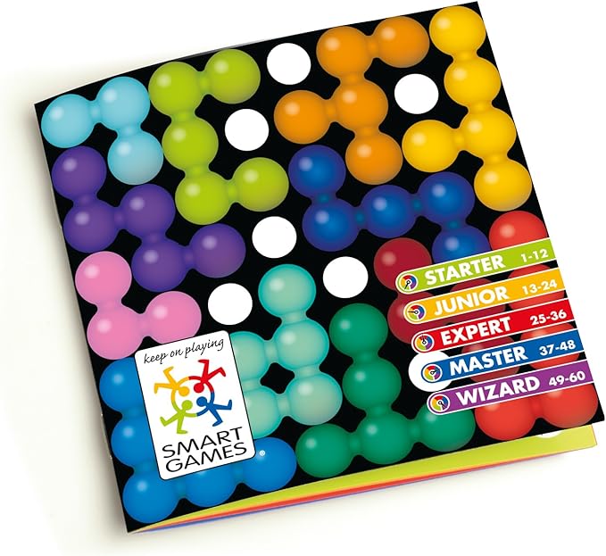 SmartGames Quadrillion – Endless Magnetic Puzzle Game with Unlimited Solutions for Ages 7+