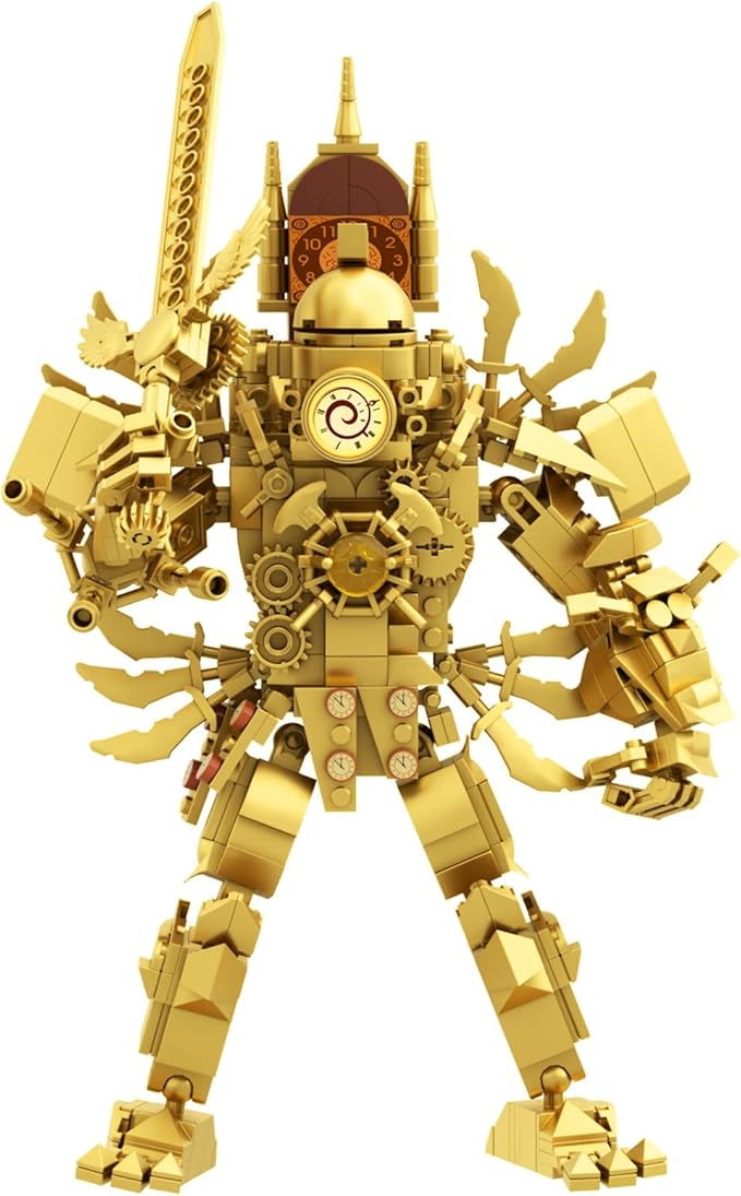 Bentex Skibi Figure Building Set Titan Clock Man Cameraman Game Model Toys Ideas Collectible Building Bricks Birthday Gift for Adults Fans(551 Pcs)