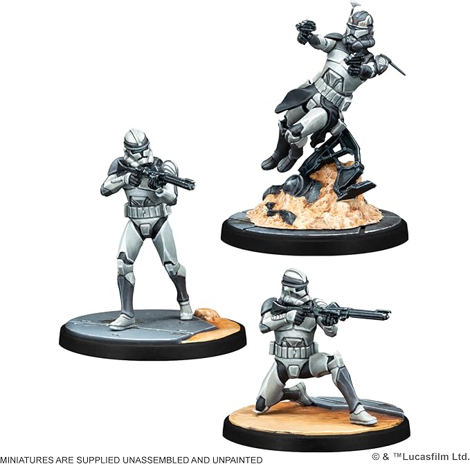 Star Wars Shatterpoint Lead by Example SQUAD PACK - Tabletop Miniatures Game Strategy Game for Kids and Adults Ages 14+ 2 Players 90 Minute Playtime Made by Atomic Mass Games