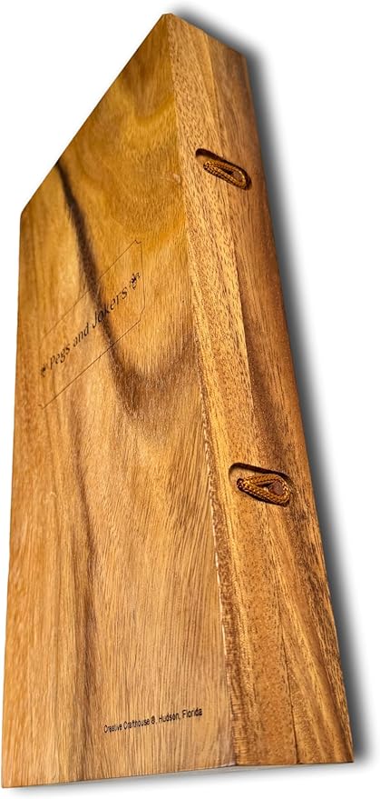 Personalized Pegs and Jokers Game – 4-Player Wooden Board with Cards &amp Pegs