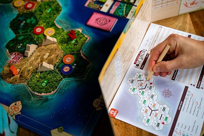 Renegade Game Studios Search for Planet X Sequel Lost Species Deduction Strategy Logic Puzzle Board Game for Adults 1-4 Players 60-75 min
