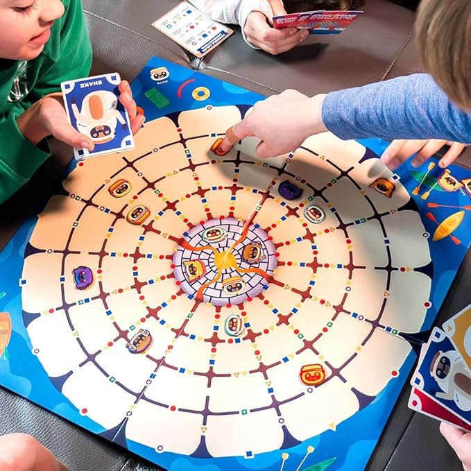 Disco Island Escape Board Game | Race Your Dancing Lemurs Across Lava Streams | Perfect Family Game | 2-4 Players Ages 8+