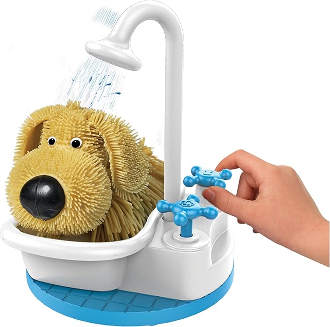 Spin Master Games Soggy Doggy The Award-Winning Wet &amp Silly Kids Board Game for Family Game Night Interactive Dog Toy Screenless Activity for Kids &amp Family 2-4 Players for Ages 4 &amp U