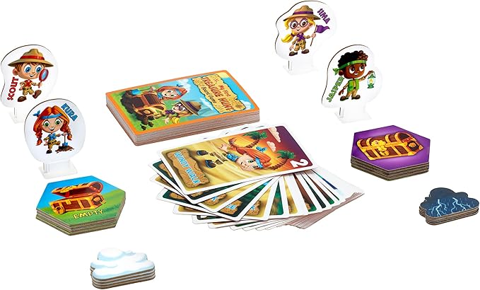 My First Treasure Hunt Board Game - Cooperative Island Explorer Game for Kids Ages 4 and Up an Exciting Buried Treasure Adventure Perfect for Family Time