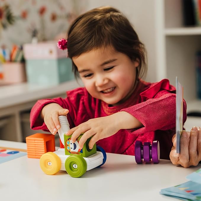 SmartMax My First Build and Drive Magnetic Building Vehicle STEM Play Set for Ages 1-5