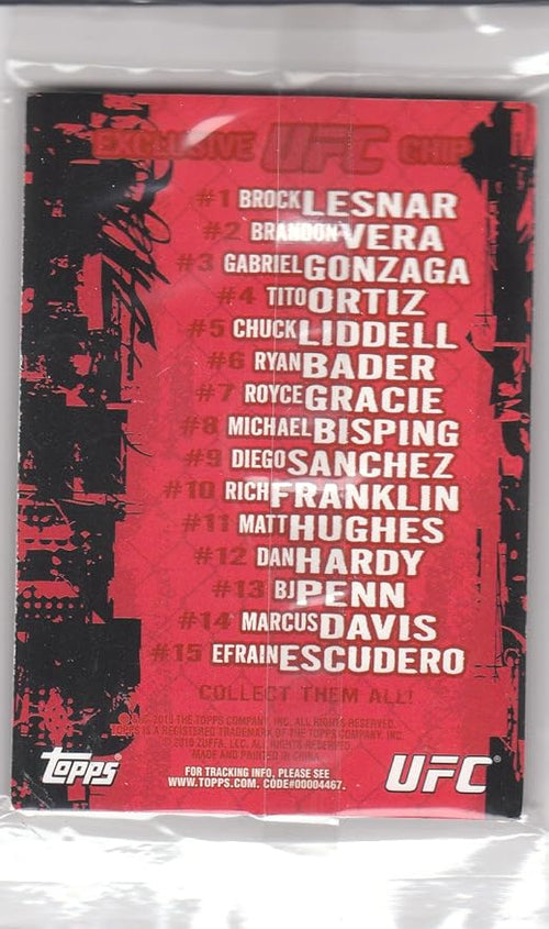 2010 Topps UFC Main Event 5-Pack Blaster Box