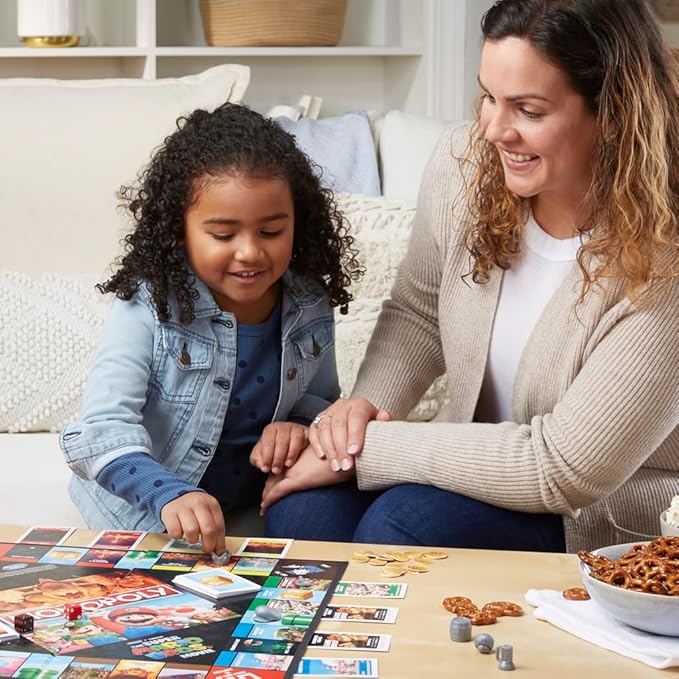 Monopoly Board Game Based on The Super Mario Bros. Movie - Family Game for Super Mario Fans - Includes Bowser Token - for 2 to 6 Players - Age: From 8 Years Old