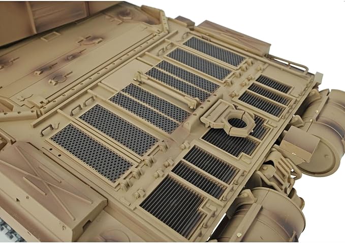 Pro Ver Henglong 1/16 7.0 Challenger Ii Rc Tank 3908 Metal Tracks W/Rubbers BB Airsoft that Shooting BB Bullets