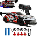 RC Drift Car 1:24 2.4GHz with LED Light Race Car Toys for Boy Girl 8-12 Years Old Speed Adjustable 25Km/HHigh Speed RC Racing Cars Perfect Toy Gift for Boys &amp Girls