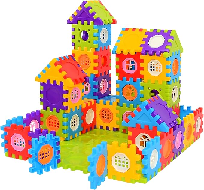 FUBAODA Building Blocks for Toddlers &amp Kids 180 Pcs Toy Building Sets – STEM Building Toys –Interlocking Building Blocks for Toddlers and Kids
