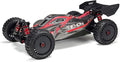 ARRMA RC Car 1/8 Typhon 6S V5 4WD BLX Buggy with Spektrum Firma RTR (Ready-to-Run) Black and Red ARA8606V5