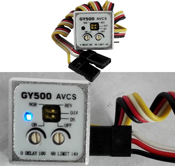 1* Gyro GY500 Tail-lockers Single Axis Heading Lock Digital Gyro for RC Car Helicopter