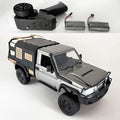 MN82S RC Rock Crawler 4x4 Remote Control Truck Off Road 1/12 RC Crawler Land Cruiser Hobby Car All Terrain Proportional Control 280 Motor 2 Speed Upgraded Chassis Adult 2 Batteries