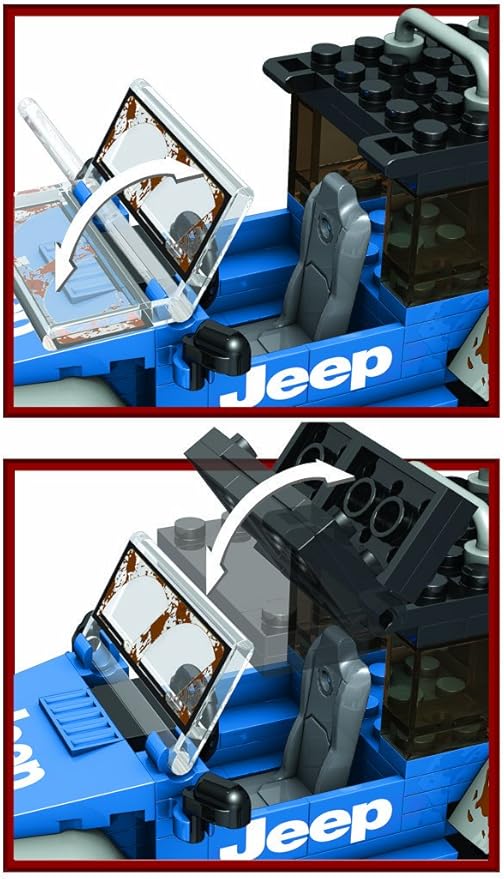 Mega Bloks Jeep Forest Expedition Building Set