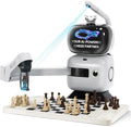 SenseRobot AI Chess Robot with Robotic Arm Electronic Chess Board for Kids &amp Adults 25 AI Levels 1200+ Exercises Voice Coaching Lichess Integration Wi-Fi OTA Updates