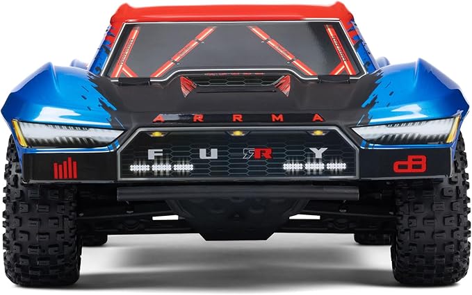 ARRMA RC Truck 1/10 FURY 2wd 223S BLX Brushless Short Course Truck RTR (Battery and Charger Not Included) with DSC Blue ARA3521T1