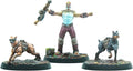 Modiphius: Fallout: Wasteland Warfare: Raiders Pack Top Dogs - 3 Figures Nuka World Wave 32mm Multi-Part Resin Unpainted Miniatures