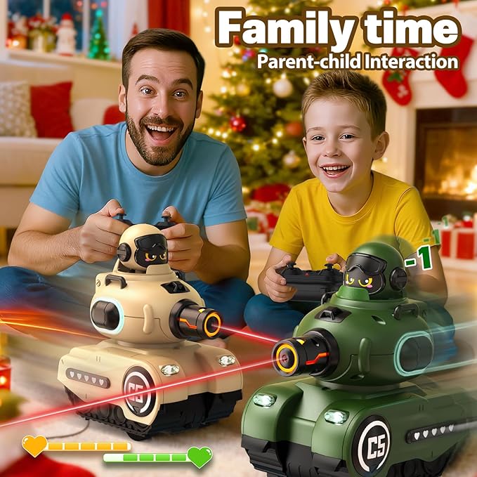 2 Pack Remote Control Car RC Ejecting Bumper Car for Kids Christmas Birthday Gifts Toys for 6+ Year Old Boys Girls