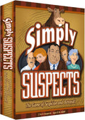 Simply Suspects - The Game of Suspicion &amp Betrayal - Fast-Paced Hidden Identity Detective Board Game - Family Fun for Ages 8+ 2-6 Players