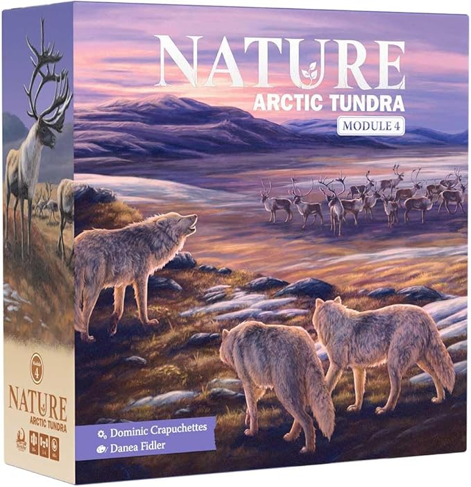 Northstar Game Studio Nature Board Game Expansion Module 4: Arctic Tundra | Adapt Species in a Changing Environment | Strategy Game for Adults Teens Families and Solo | 1-4 Players Age 10+
