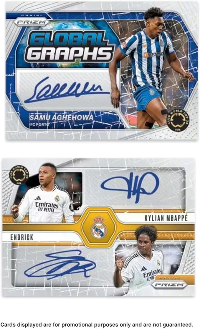 2025 Panini Prizm Club World Cup Soccer Mega Box – FIFA Trading Cards – Includes Mega Box Exclusive Prizms Rookies &amp Inserts – Official Panini Retail Set