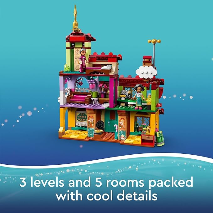 LEGO Disney Encanto The Madrigal House 43202 Building Kit A for Kids Who Love Construction Toys and House Play (587 Pieces)