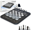 P6 Electronic Chess Board Chess Computer Talking Smart Chess Board Magnetic Electronic Chess Set with LED for Kids &amp Adults