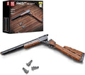 Mould King 14016 Double-barreled Shotgun Building Block 1015 PCS Military Weapon Building Set Simulation Blaster Collectible Gun Model