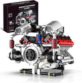 V8 Engine Building Blocks Sets - Build Your Own STEM V8 Model Engine Mini V8 Engine Kit for Adults Creative Birthday Gift Toy for Teens (700 PCS)