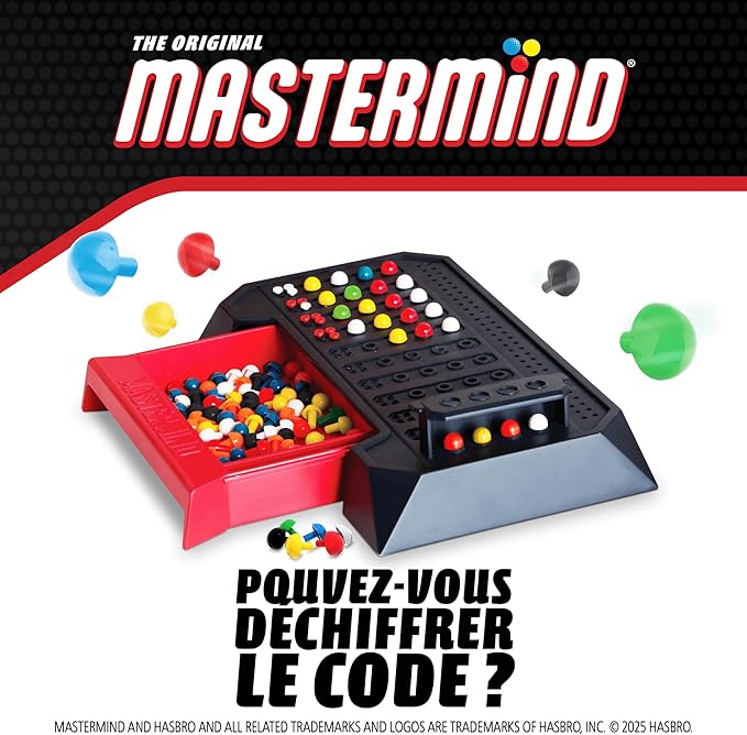Goliath - Mastermind Classic Game for 2 Persons Board Game from 8 Years Classic Board Game for the Game Collection Strategic Game for Children and Adults