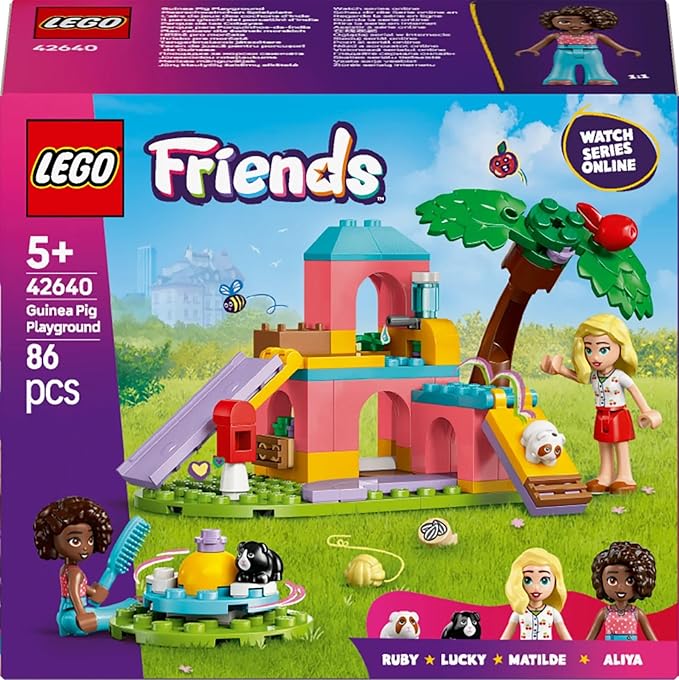 Lego 42640 Friends Guinea Pig Playground Toy Birthday Gift Blocks Educational Girls Boys Children 5 Years 6 Years 7 8 Years Old Pretend Play Play