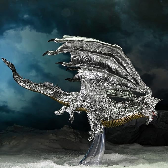 WizKids D&ampD Icons of the Realms: Adult Silver Dragon