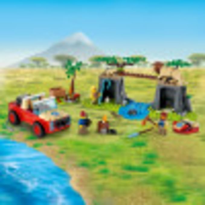 LEGO City Wildlife Rescue Off-Roader 60301 Building Kit Includes a City Adventures TV Series Character New 2021 (157 Pieces)