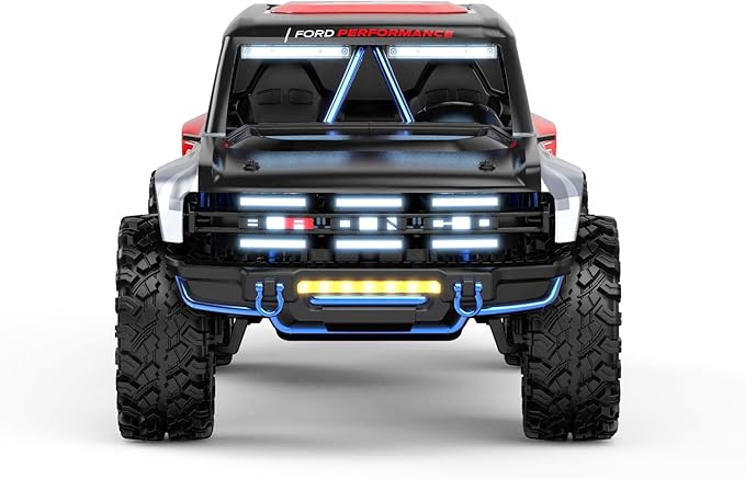Helidirect MJX Hyper Go H8P 1:8 RC Car Licensed Ford Bronco R Baja 1000 Standard Version - Remote Control Car RC Cars for Adults