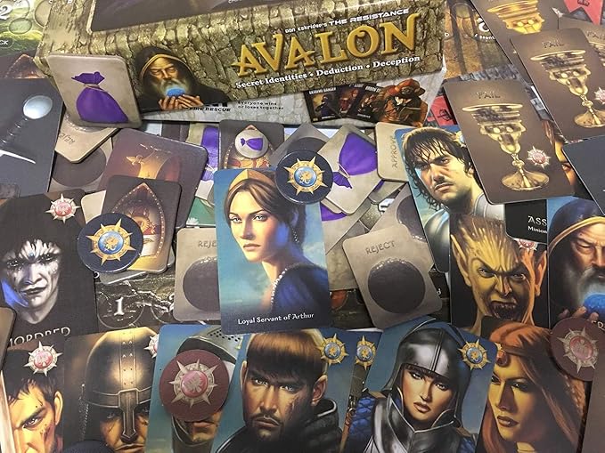 The Resistance: Avalon by Indie Boards &amp Cards | Social Deduction Game of Hidden Roles Bluffing &amp Loyalty | 5–10 Players | Ages 13+ | Fast Tense Gameplay