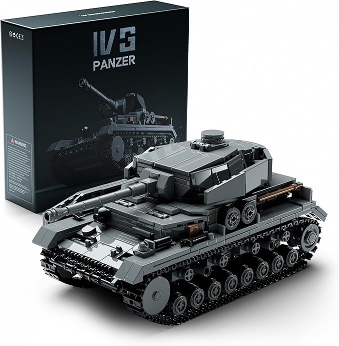 Nifeliz Panzer IV G Military Tank Building Set for Adults WW2 Collectible German Pz.Kpfw. IV G Army Model Toy to Build and Display Ideal Gift for Military Fans (1006PCS NF10312)