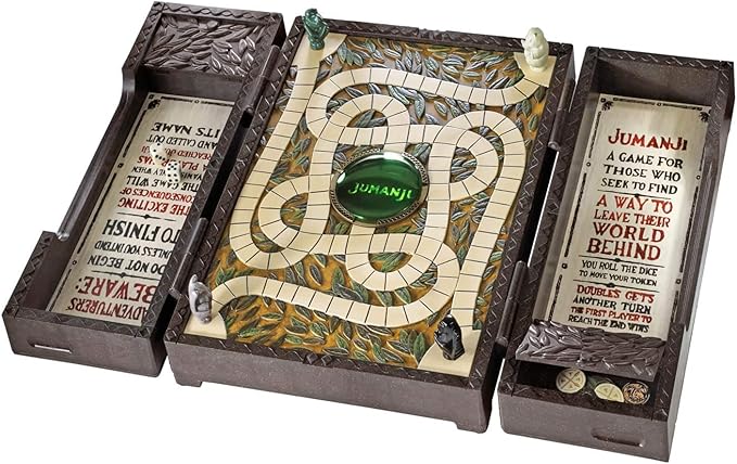 The Noble Collection Jumanji Board Game Collector Replica