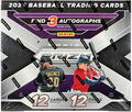2025 Panini Prizm Baseball Hobby Trading Card Blaster Box (Three Autographs Per Box)