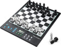 LC2B Advanced Electronic Chess Set with ELO 2200+ Engine &amp Talking AI Tutor Comfortable Size Electronic Chess Board Perfect for Chess Lovers Smart Computer Chess Game Set with Strong Magnet(Blac