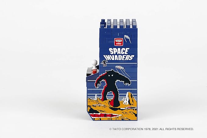 nanoblock - Space Invaders - Space Invaders Arcade Cabinet Character Collection Series Building Kit