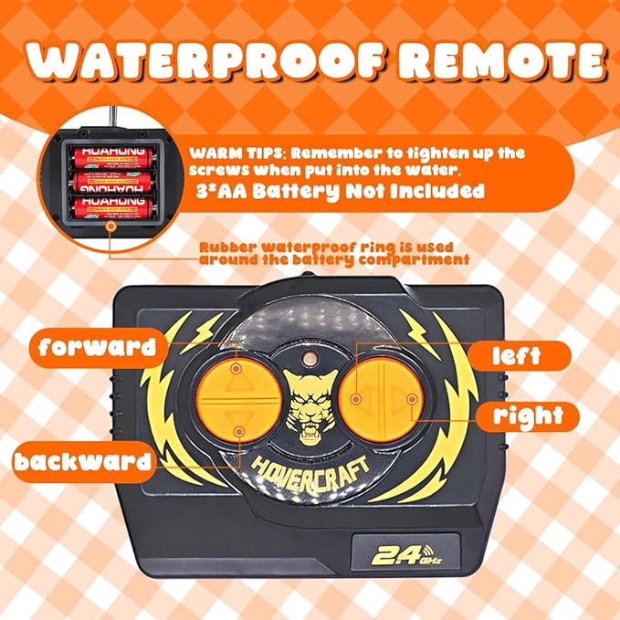 Remote Control Boat for Kids with Inflatable Bumper Rechargeable Battery USB Charge rc Boat for Pool Kids 8-12 Years Birthday Gift Summer Water Toy Blue