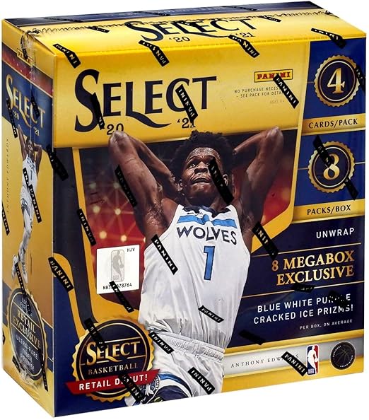 2020-21 Panini Select NBA Basketball MEGA Box