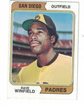 1974 Topps Dave Winfield Rookie Card