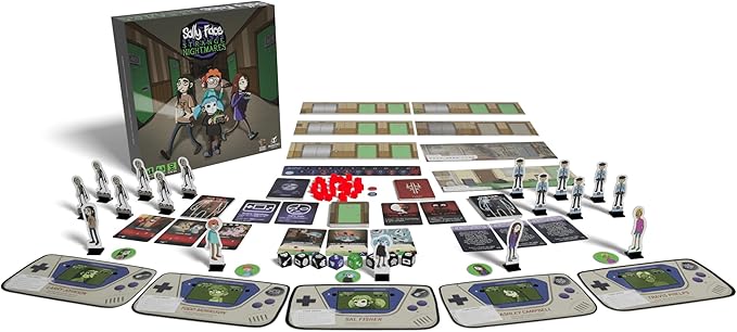 Maestro Media Sally Face: Strange Nightmares Deluxe Edition Board Game - Narrative Mystery Adventure Based on Hit Indie Horror Game for Kids &amp Adults Ages 13+ 1-5 Players 60 Minute Playtime