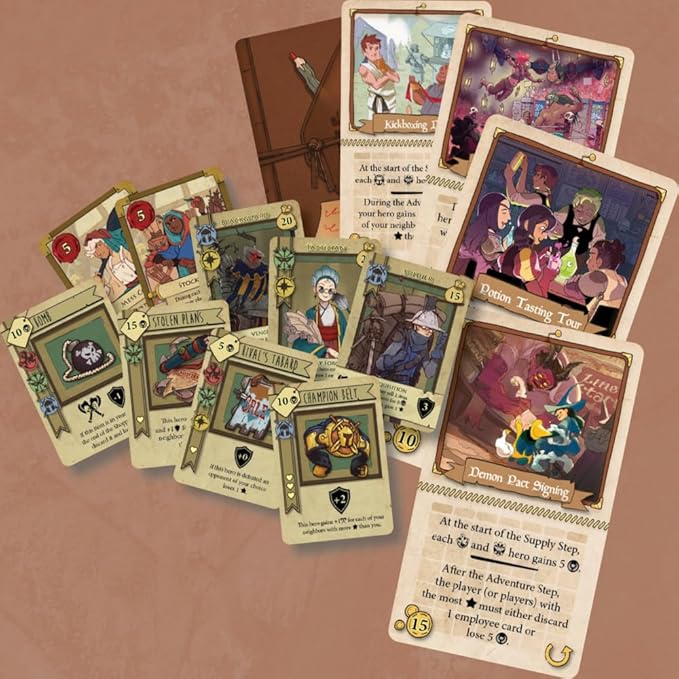 Renegade Game Studios Bargain Quest Brick &amp Mortar Expansion Board Game for Family Game Night 2-6 Players