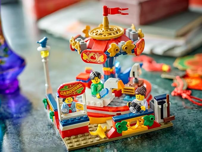 LEGO 40714 Carousel Ride 2024 Toy Building Set 8+ 232 Pieces