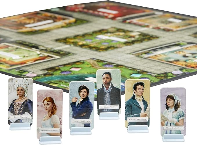 Hasbro Gaming Clue: Bridgerton Edition-BoardGame for Ages 17+Game for Bridgerton Fans for 3-6 Players Inspired by Shondaland's Original Series on Netflix